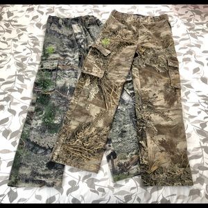 Camouflage cargo pants